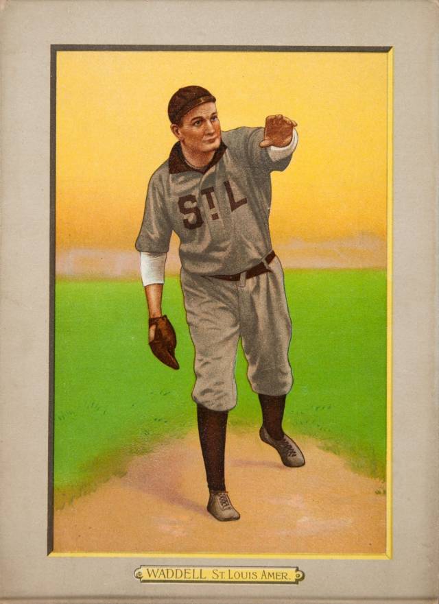 1911 Turkey Reds WADDELL, St. Louis Amer. #39 Baseball Card