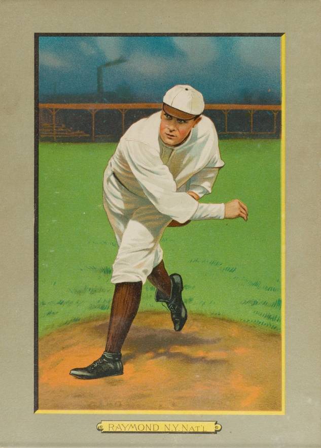 1911 Turkey Reds RAYMOND, N.Y. Nat'L #113 Baseball Card