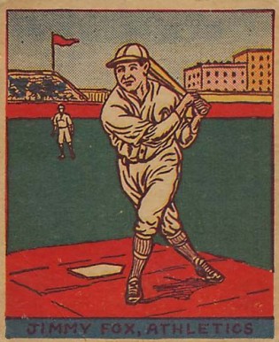 1933 Eclipse Import Jimmie Foxx #fox Baseball Card
