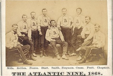 1869 Peck & Snyder The Atlantic Nine # Baseball Card