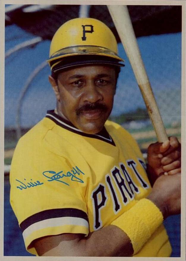 1980 Topps Superstar 5 x 7 Photos Willie Stargell #1 Baseball Card