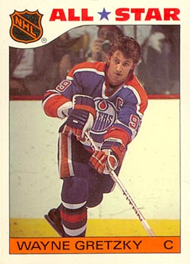 1985 Topps Stickers Wayne Gretzky #2 Hockey Card