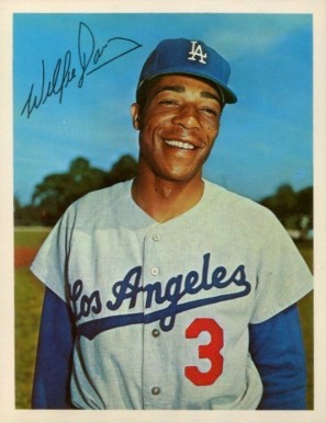 1967 Dexter Press Premiums Willie Davis # Baseball Card