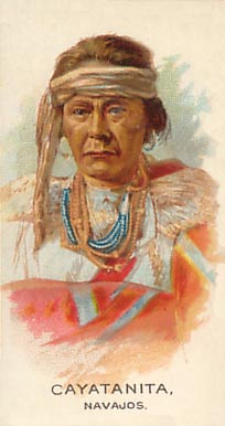 1888 Allen & Ginter American Indian Chiefs Cayatanita # Non-Sports Card