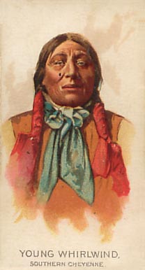 1888 Allen & Ginter American Indian Chiefs Young Whirlwind # Non-Sports Card