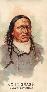 1888 Allen & Ginter American Indian Chiefs John Grass # Non-Sports Card