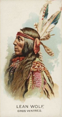 1888 Allen & Ginter American Indian Chiefs Lean Wolf # Non-Sports Card