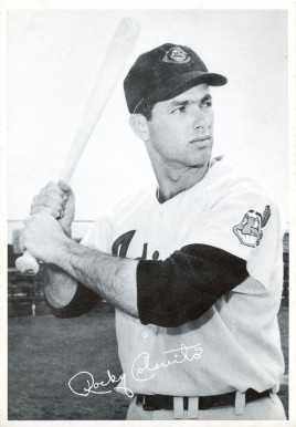 1957 Sohio Gas Rocky Colavito # Baseball Card