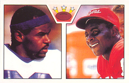 1989 Panini Stickers Ellard/Rice #202 Football Card