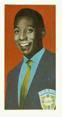 1971 Barratt & Co. LTD. Famous Sportsmen Pele #30 Other Sports Card
