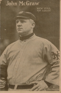 1909 Max Stein Postcards John McGraw # Baseball Card