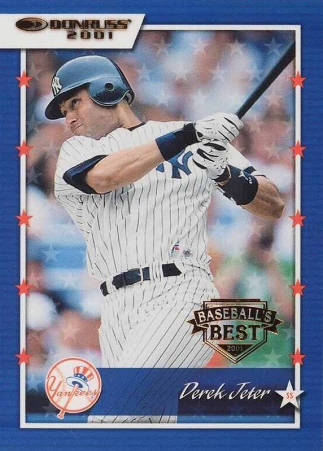 2001 Donruss Derek Jeter #5 Baseball Card