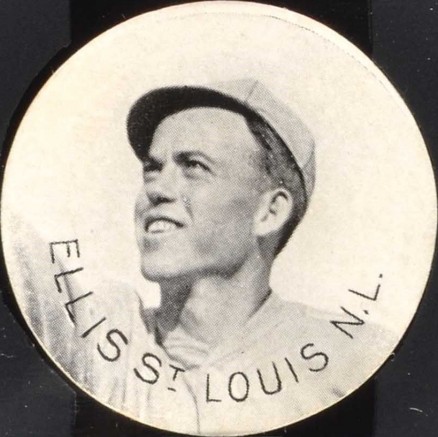 1910 Ju-Ju Drums Ellis St Louis N.L. # Baseball Card
