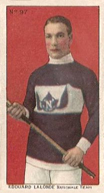 1910 Imperial Tobacco Co. Eduardo LaLonde, Nationale Team #97 Hockey Card