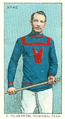 1910 Imperial Tobacco Co. C. McKerrow, Montreal Team #48 Hockey Card