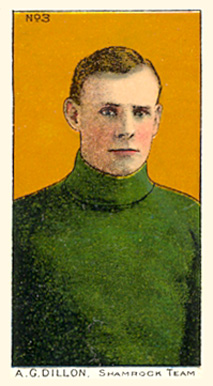 1910 Imperial Tobacco Co. A.G. Dillon Shamrock Team #3 Hockey Card