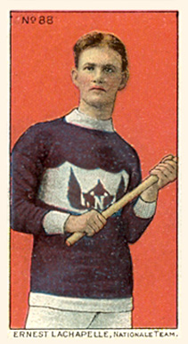 1910 Imperial Tobacco Co. Ernest LaChapelle Nationale Team #88 Hockey Card