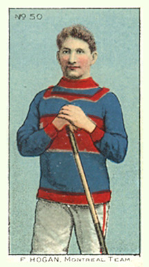 1910 Imperial Tobacco Co. F. Hogan #50 Hockey Card