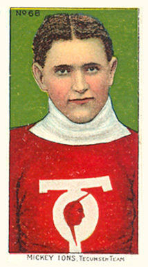 1910 Imperial Tobacco Co. Mickey Ions #68 Hockey Card