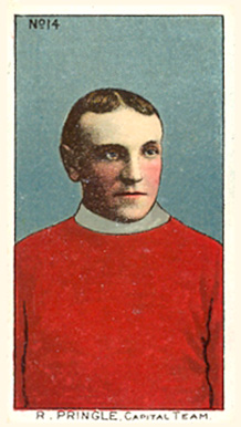 1910 Imperial Tobacco Co. R. Pringle #14 Hockey Card