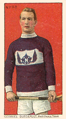 1910 Imperial Tobacco Co. Georges Dusseault #98 Hockey Card