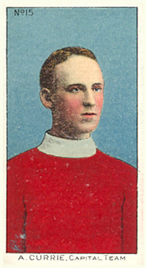 1910 Imperial Tobacco Co. A. Currie #15 Hockey Card