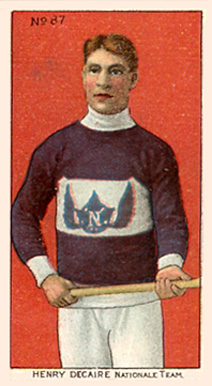 1910 Imperial Tobacco Co. Henry Decaire #87 Hockey Card