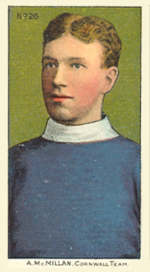 1910 Imperial Tobacco Co. A. McMillan #26 Hockey Card