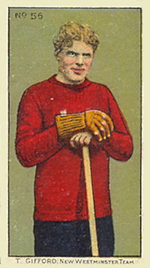 1910 Imperial Tobacco Co. T. Gifford #56 Hockey Card