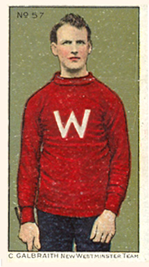 1910 Imperial Tobacco Co. C. Galbraith #57 Hockey Card