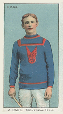 1910 Imperial Tobacco Co. A. Dade #44 Hockey Card