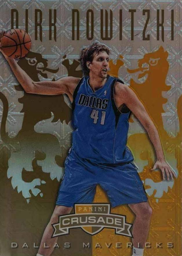 2012 Panini Crusade Prizm Dirk Nowitzki #277 Basketball Card