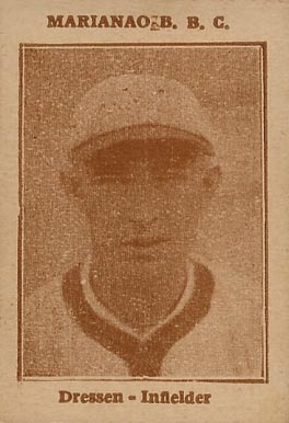 1923 Tomas Gutierrez Chuck Dressen #40 Baseball Card
