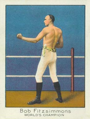 1910 Dixie Queen Prize Fighters Past & Present Bob Fitzsimmons # Other Sports Card