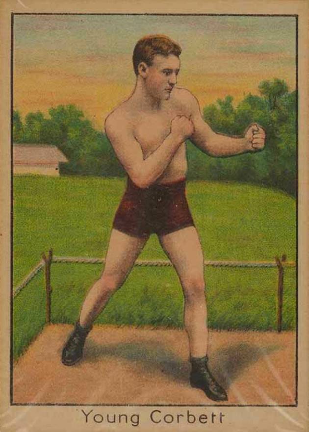 1910 Dixie Queen Prize Fighters Past & Present Young Corbett # Other Sports Card