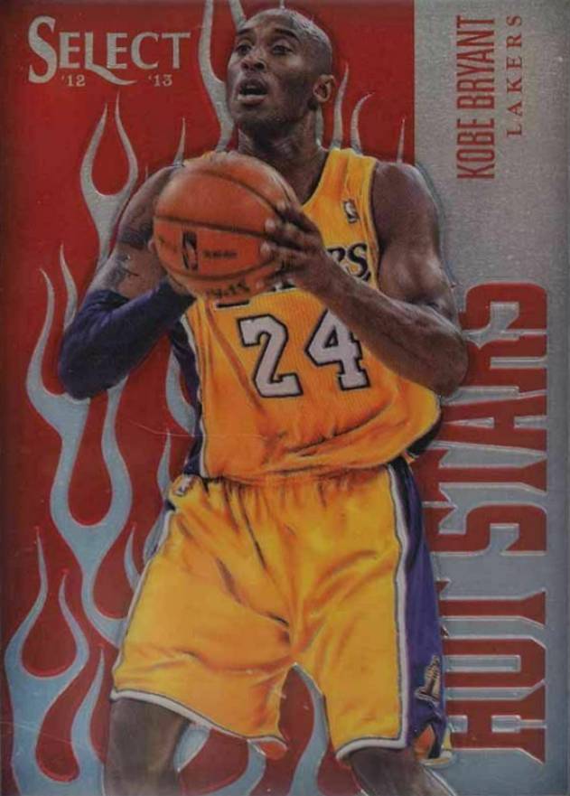 2012 Panini Select Prizm Hot Stars  Kobe Bryant #1 Basketball Card