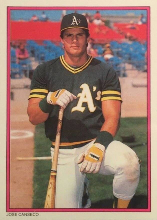 1988 Topps All-Star Glossy Set of 60 Jose Canseco #55 Baseball Card