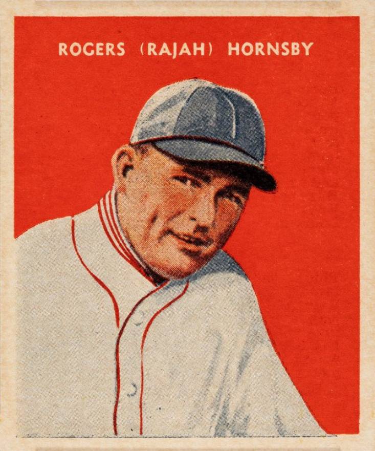 1932 U.S. Caramel Rogers (Rajah) Hornsby #11 Baseball Card