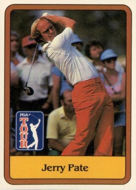 1981 Donruss Golf Jerry Pate #6 Golf Card