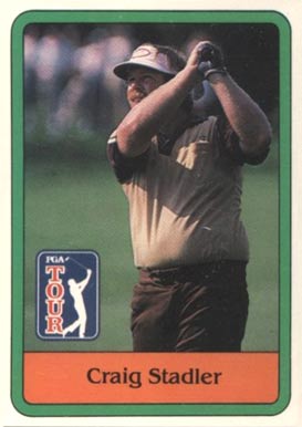 1981 Donruss Golf Craig Stadler #8 Golf Card