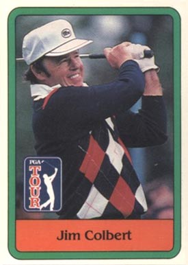 1981 Donruss Golf Jim Colbert #21 Golf Card