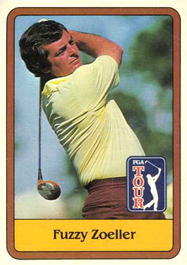 1981 Donruss Golf Fuzzy Zoeller #46 Golf Card