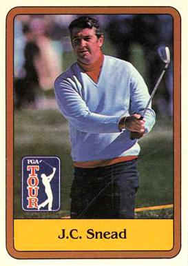 1981 Donruss Golf J.C. Snead #54 Golf Card