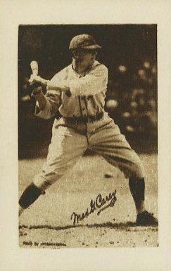 1923 Willard Chocolate Max G. Carey # Baseball Card