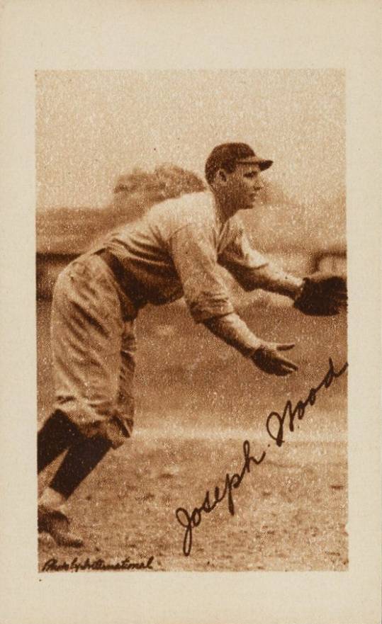 1923 Willard Chocolate Joseph Wood # Baseball Card