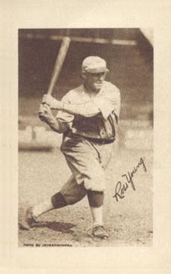 1923 Willard Chocolate Ross Young # Baseball Card