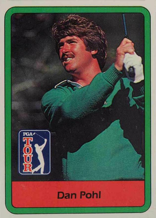 1982 Donruss Golf Dan Pohl #42 Golf Card