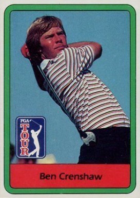 1982 Donruss Golf Ben Crenshaw #20 Golf Card