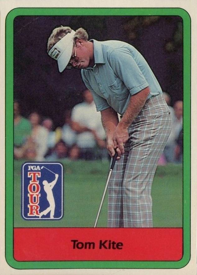 1982 Donruss Golf Tom Kite #1 Golf Card