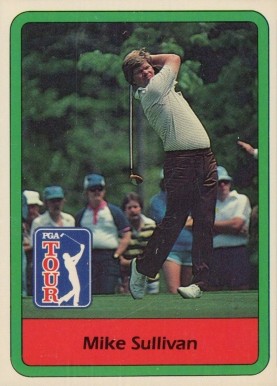 1982 Donruss Golf Mike Sullivan #41 Golf Card